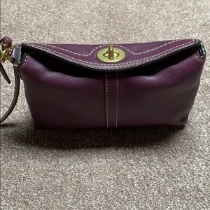 Used Coach Clutch- Perf for Fall!